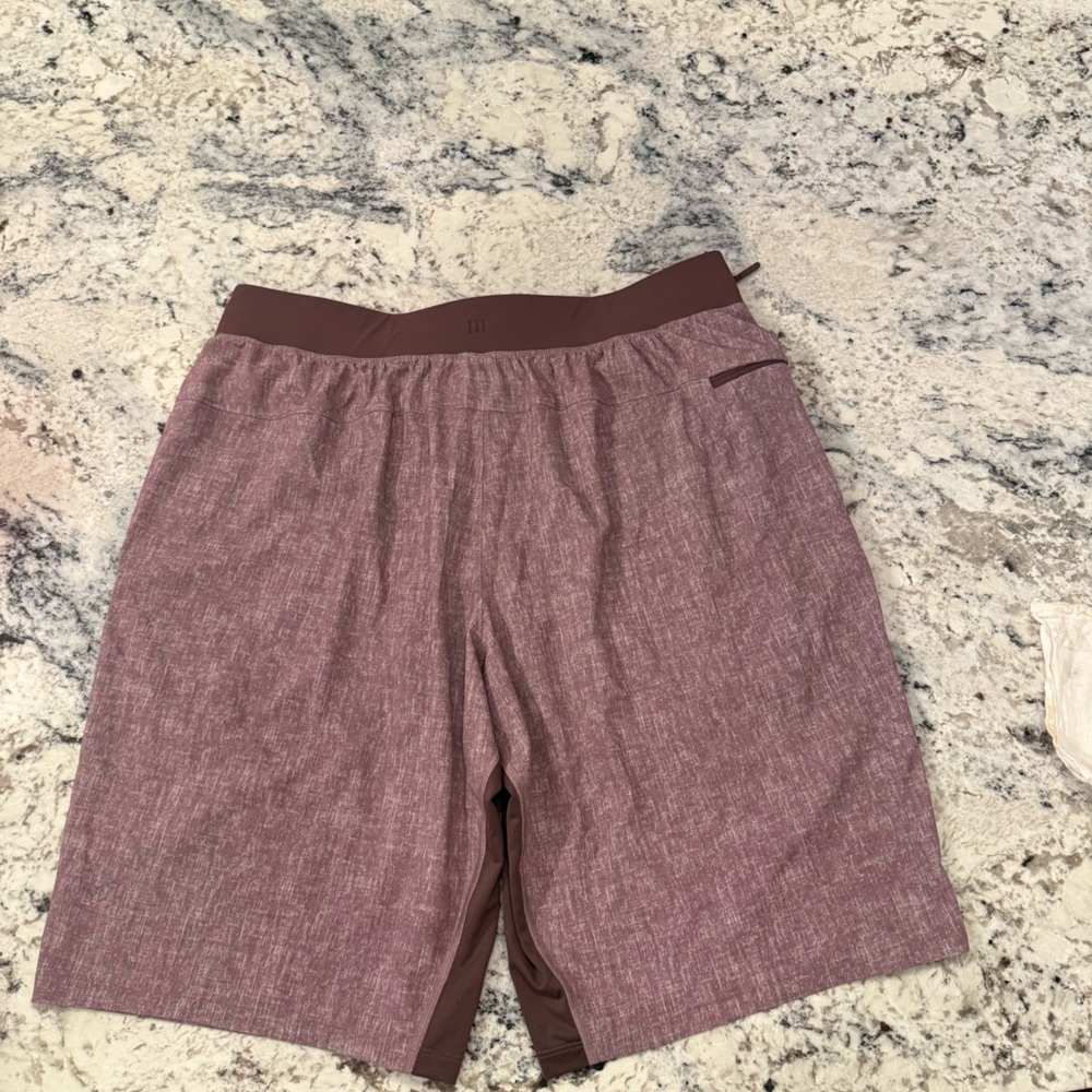 lululemon athletica Men's Burgundy Athletic Shorts